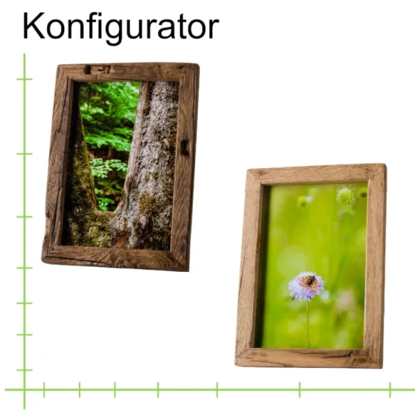 Bilderrahmen Eiche auf Maß