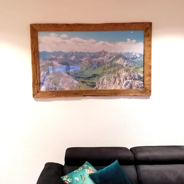 Altholz Bilderrahmen Vintage nach Maß – Bild 6