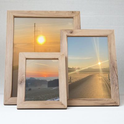 Bilderrahmen 3er Set Eiche