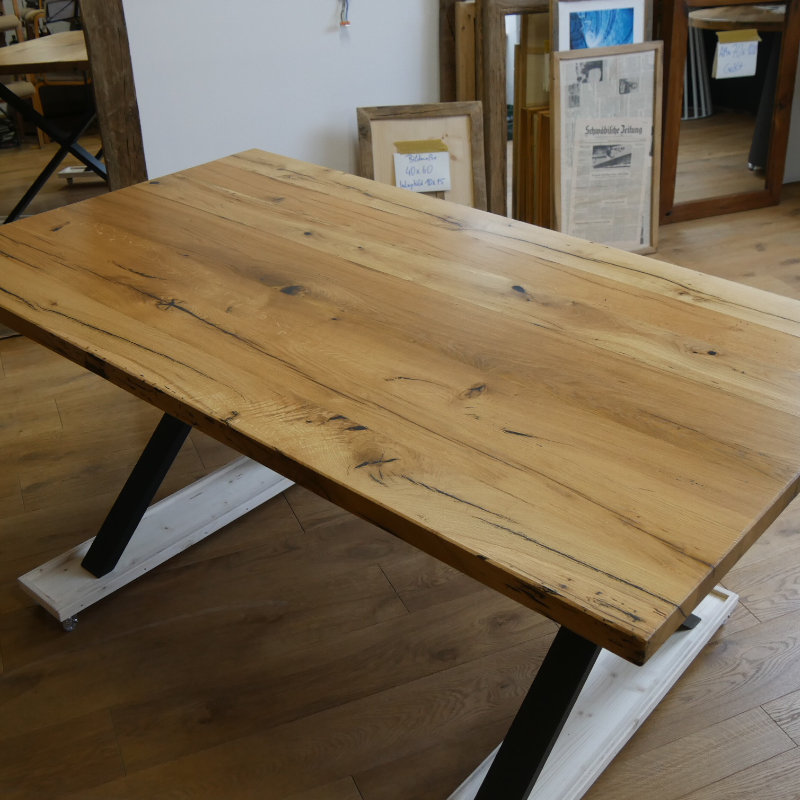 Esstisch Altholz Eiche 99,5 x 180 cm