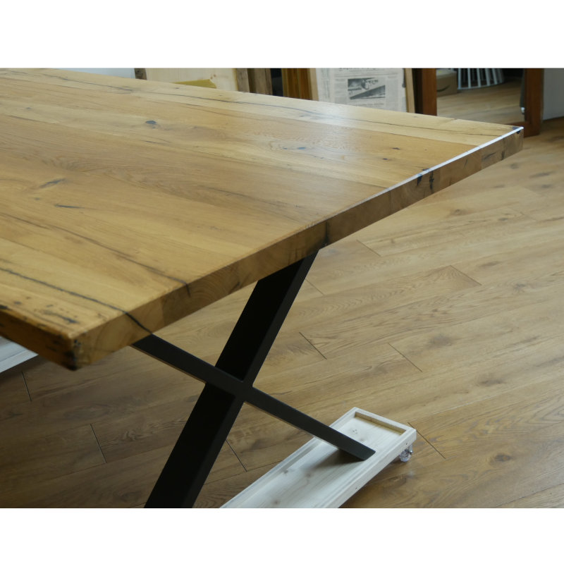 Esstisch Altholz Eiche 99,5 x 180 cm – Bild 5