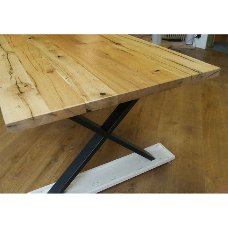 Esstisch Altholz Eiche 99,5 x 180 cm – Bild 7