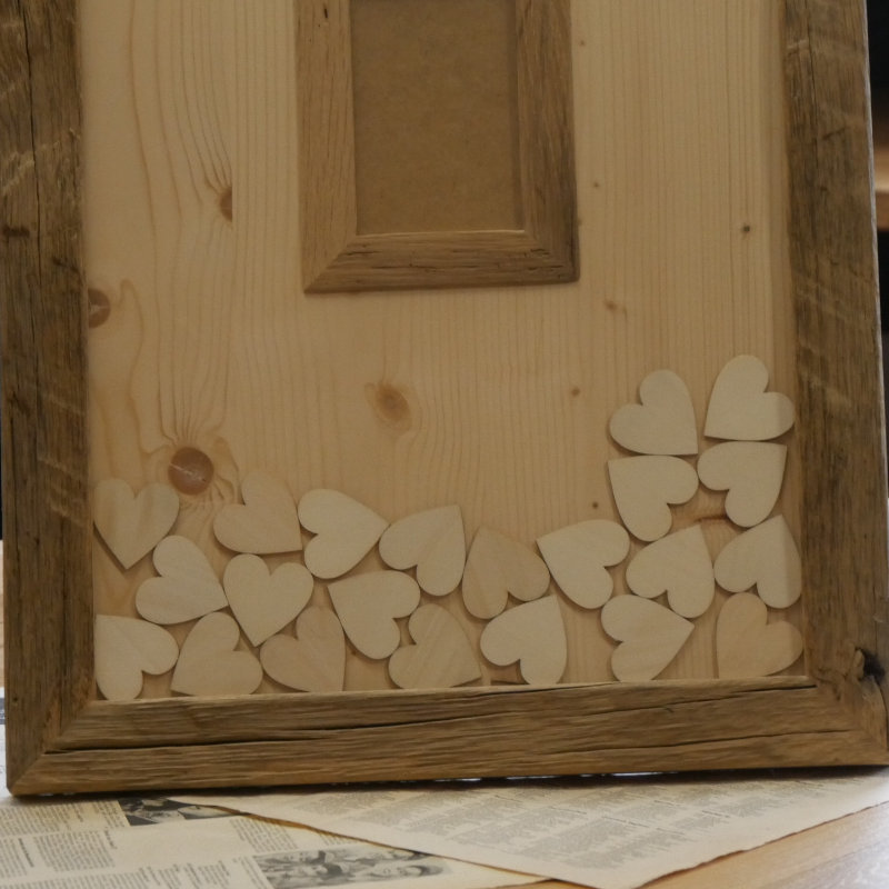 Hochzeitsrahmen als Gästebuch 40x60 IM – Bild 4