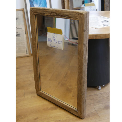 2 Stk. Altholz Eiche Spiegel 73x103 cm