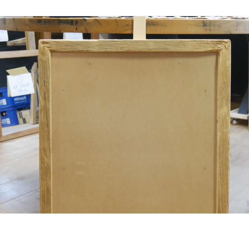 Altholz Bilderrahmen Eiche Original 50x70 cm – Bild 3