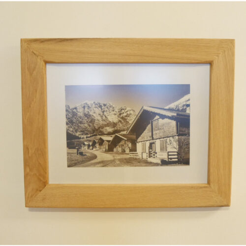 Bilderrahmen Eiche Massiv Hell 30x40 cm