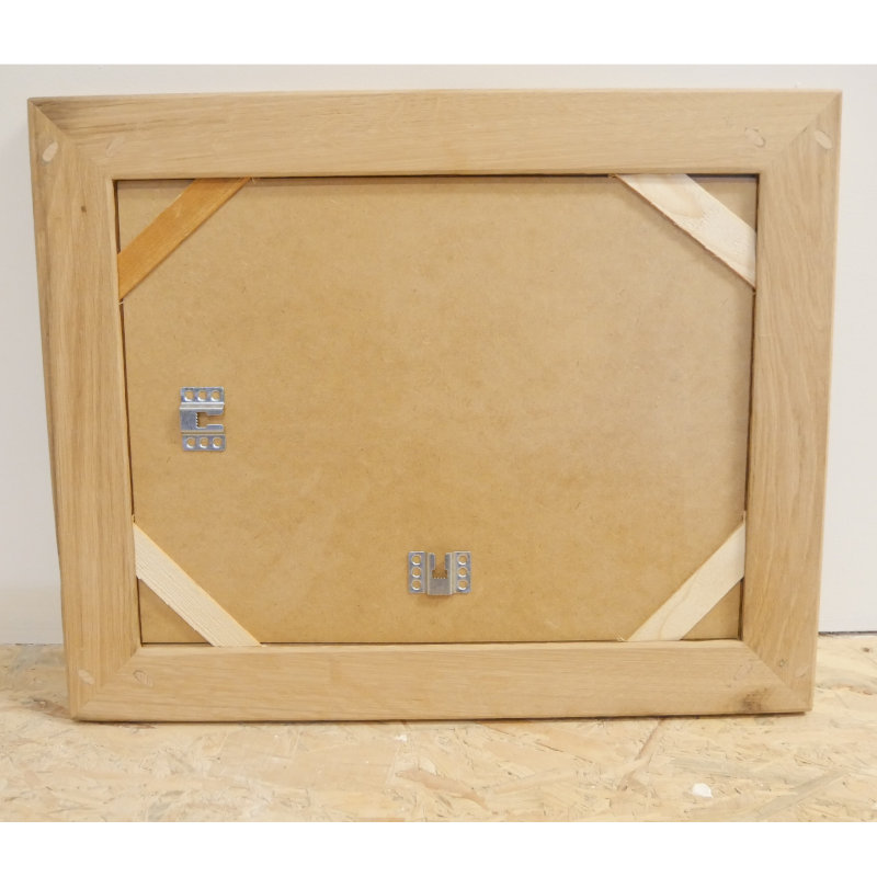 Bilderrahmen Eiche Massiv Hell 30x40 cm – Bild 5