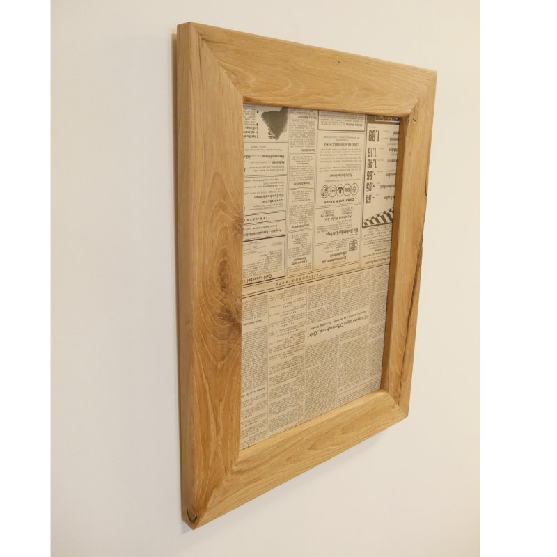 Bilderrahmen Eiche Massiv Hell 29,7x42 cm A3 – Bild 4