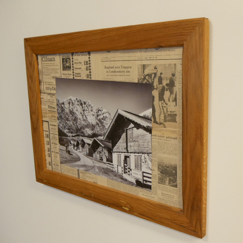 Bilderrahmen Eiche Massiv Hell geölt 42x59,4 cm A2 – Bild 5