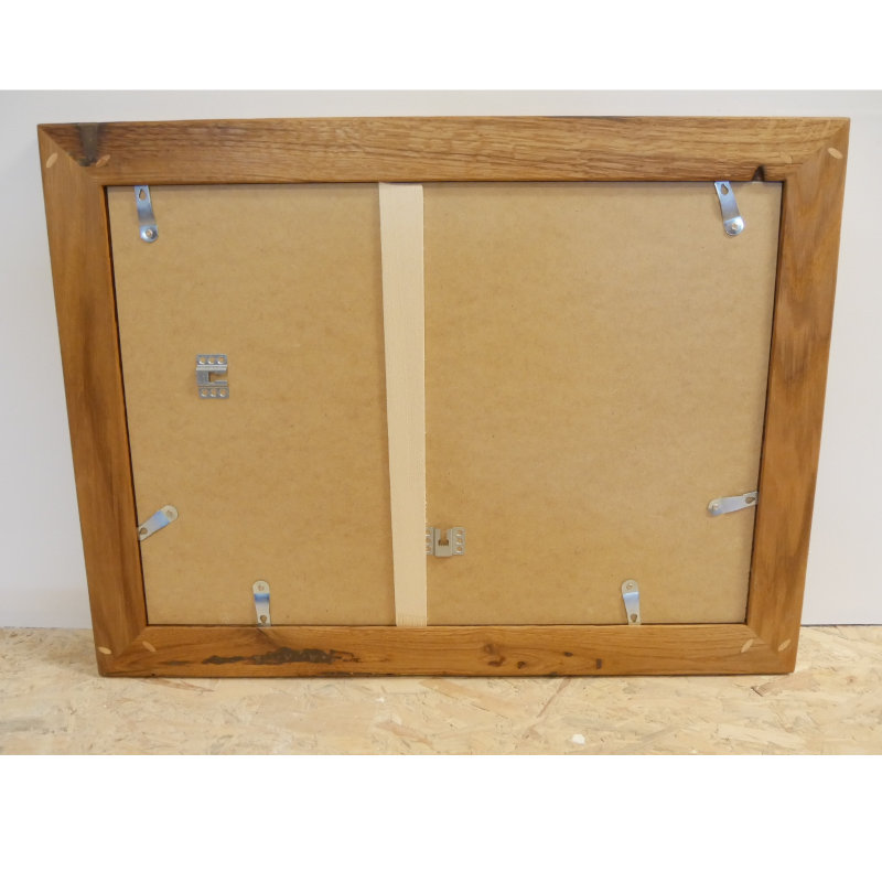 Bilderrahmen Eiche Massiv Hell geölt 42x59,4 cm A2 – Bild 6